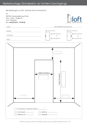 Download Aufmaßblatt für Schiebetüren vor der Wand